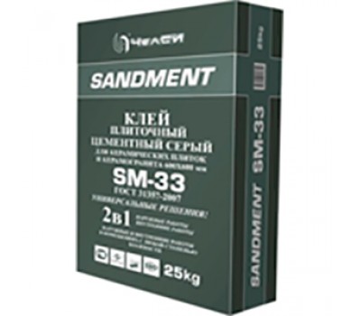 Клей плиточный SANDMENT SM-33  25кг (56)